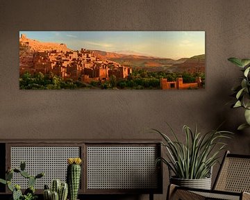 Zonsopkomst bij het Marokkaanse Aït Ben Haddou van Renzo de Jonge