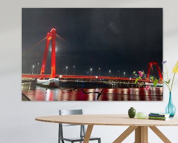 Willemsbrug-Panorama - Rotterdam von Sebastian Stef