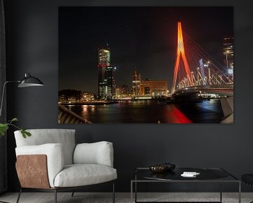 Erasmusbrücke - Rotterdam von Sebastian Stef