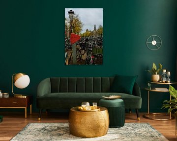 Keizersgracht in Amsterdam van Peter Bartelings