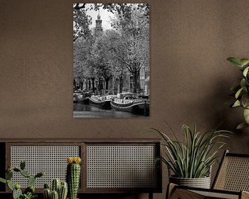 Autumn on the Keizergracht in Amsterdam by Peter Bartelings