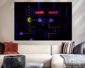 Pacman Game over van Evert Jan Luchies
