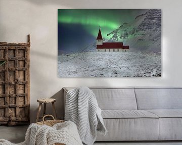 Nordlichter in Island von Michelle Peeters