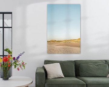 Sonnenuntergang an den Dünen und am Strand von Hargen aan Zee - Landschaftsfotografie von Marit Hilarius