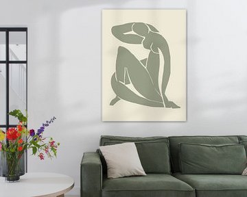 Inspiriert von Henri Matisse von Mad Dog Art