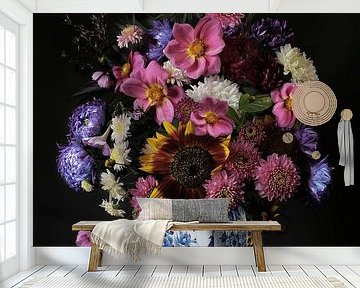 Vase with flowers by KunstKartel