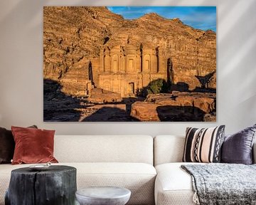 Petra, Jordanië van Peter Schickert