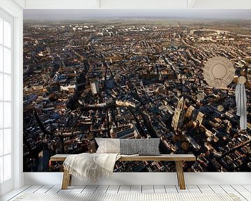 Utrecht from the air by Mark Leeman