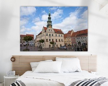 Pirna (Saxe) - Place du marché historique sur t.ART