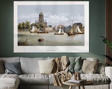 Christiaan Bos, Ansicht von Dordrecht, 1845 - 1918