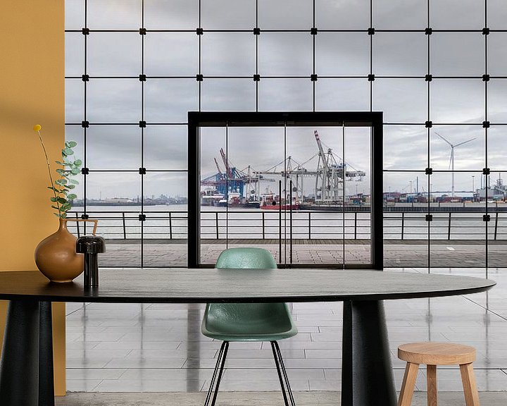 Beispiel fototapete: Hamburger Container Terminal von Tilo Grellmann | Photography