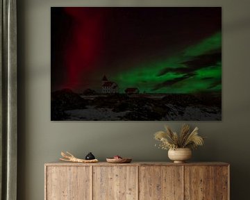 IJsland Aurora Borealis, Noorderlicht van Gert Hilbink