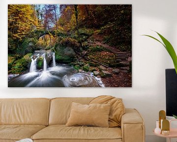 Autumn in the Mullerthal - Shooting Pond by Dieter Meyrl