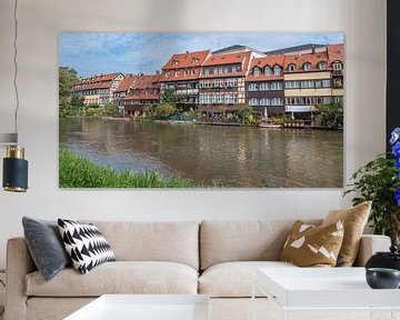 Panorama de la vieille ville de Bamberg en Bavière sur Animaflora PicsStock