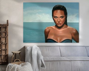 Angelina Jolie schilderij von Paul Meijering