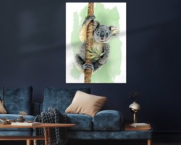 Koala van Printed Artings