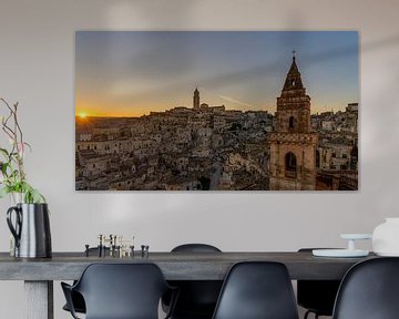 Matera - Sunrise at the Sassi by Teun Ruijters