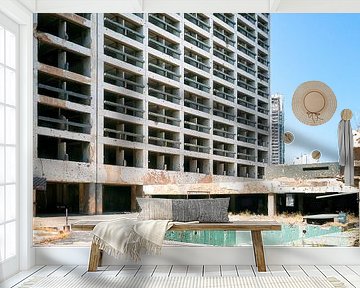 Abandoned Holiday Inn Hotel Beirut. by Roman Robroek - Photos of Abandoned Buildings