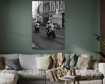 De straten van Amsterdam - politie aan het werk van nicole wunderink fotografie