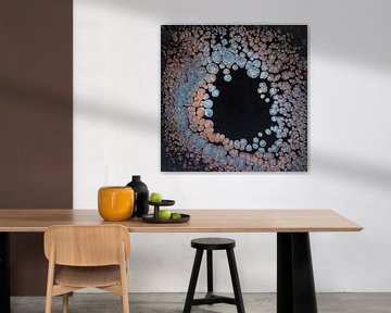 Infinity-abstract-minimalistisch-acrylverf op canvas