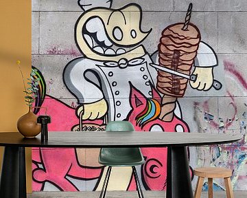 Straßenkunst Madrid