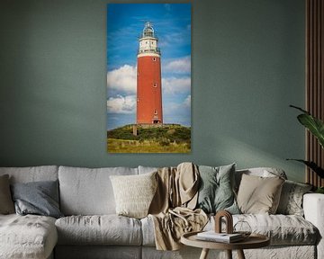 Leuchtturm auf Texel von Anneke Hooijer