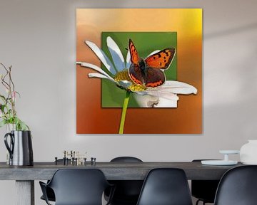 Vlinder | Kleine Vuurvlinder van Dirk H. Wendt
