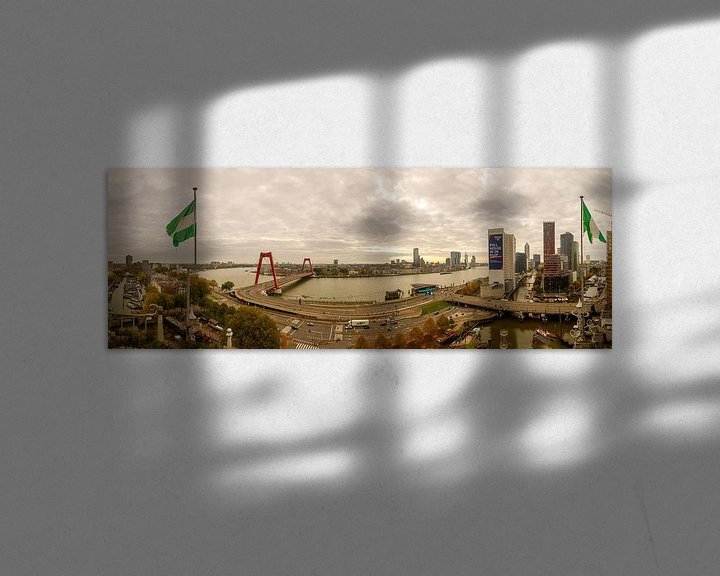 Sfeerimpressie: Panorama Rotterdam van Jim van Iterson