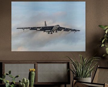 Smoke on: Boeing B-52 Stratofortress! van Jaap van den Berg