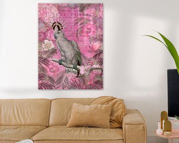 Kakadu Nostalgie In Pink von Andrea Haase