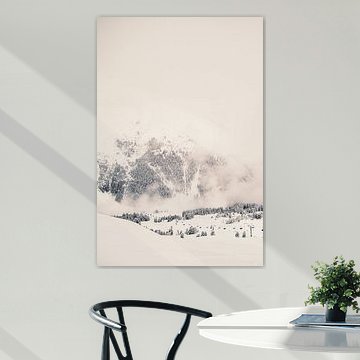 Station de ski de Zillertal en hiver