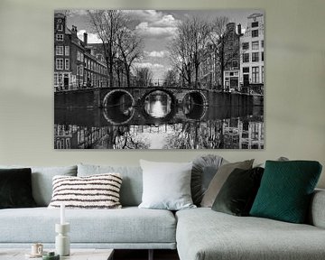 Brug over de Herengracht in Amsterdam