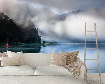 Morgenstimmung in Sete Cidades auf den Azoren von Sascha Kilmer