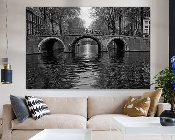 Brug over de Herengracht in Amsterdam