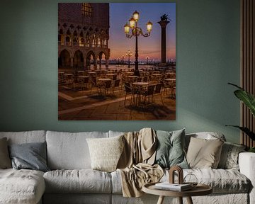 Venetië - Doge Paleis en San Marco van Teun Ruijters