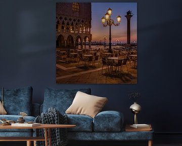 Venetië - Doge Paleis en San Marco van Teun Ruijters