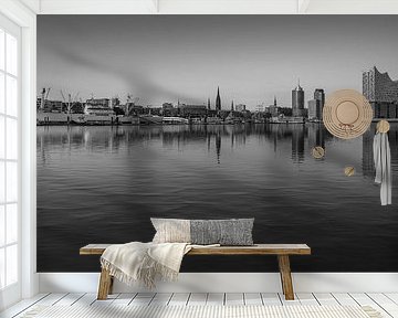 Hamburg skyline by Alexander Schulz