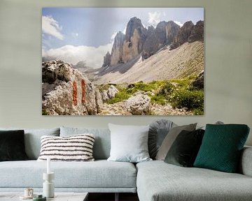 Tre Cime di Lavaredo sur André Hamerpagt