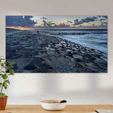 Sonnenuntergang bei Breskens