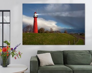 Le vieux phare de Hoek van Holland sur Peter de Kievith Fotografie