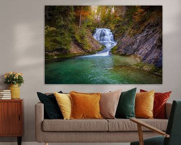Wasserfall im Karwendel von Martin Wasilewski