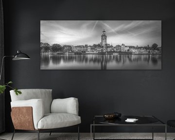 Deventer Skyline ( zwart wit ) van Remco Lefers