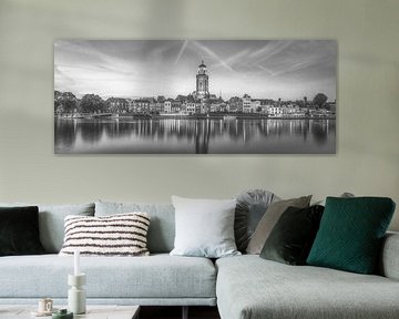 Deventer Skyline ( schwarz und weiß ) von Remco Lefers