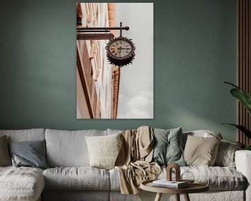 Horloge Verona | Photographie de voyage Italie sur Britt Raafs