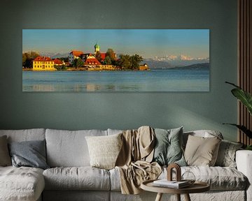 Wasserburg at Lake Constance at sunset by Markus Lange