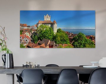 Old castle in Meersburg at Lake Constance by Markus Lange