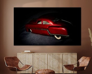 Pontiac Minister Deluxe 1954 vintage tin car, side by Customvince | Vincent Arnoldussen