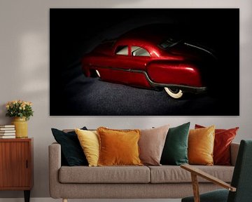 Pontiac Minister Deluxe 1954 vintage blikken auto, zijkant van Customvince | Vincent Arnoldussen