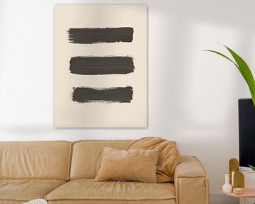 Three Brush Strokes by MDRN HOME