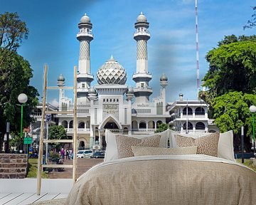Moskee Masjid Agung Malang in Malang Java Indonesia van Eye on You